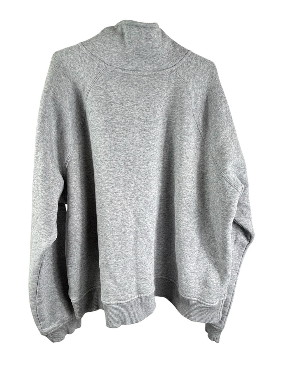 VUORI Restore Half Zip Fleece Pullover Light Heather Grey Women's EUC - Picture 4 of 10